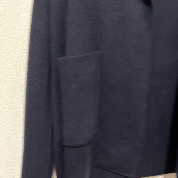 SPLENDID Estelle Cashblend Shrunken Coatigan Jacket Navy - Picture 3 of 6